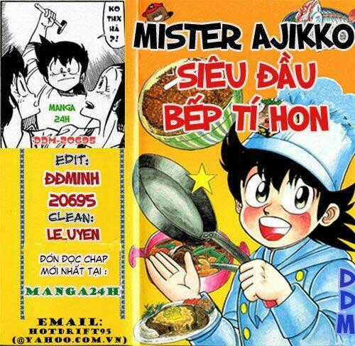 Mister Ajikko (Siêu Đầu Bếp Tí Hon) Chapter 45 trang 0