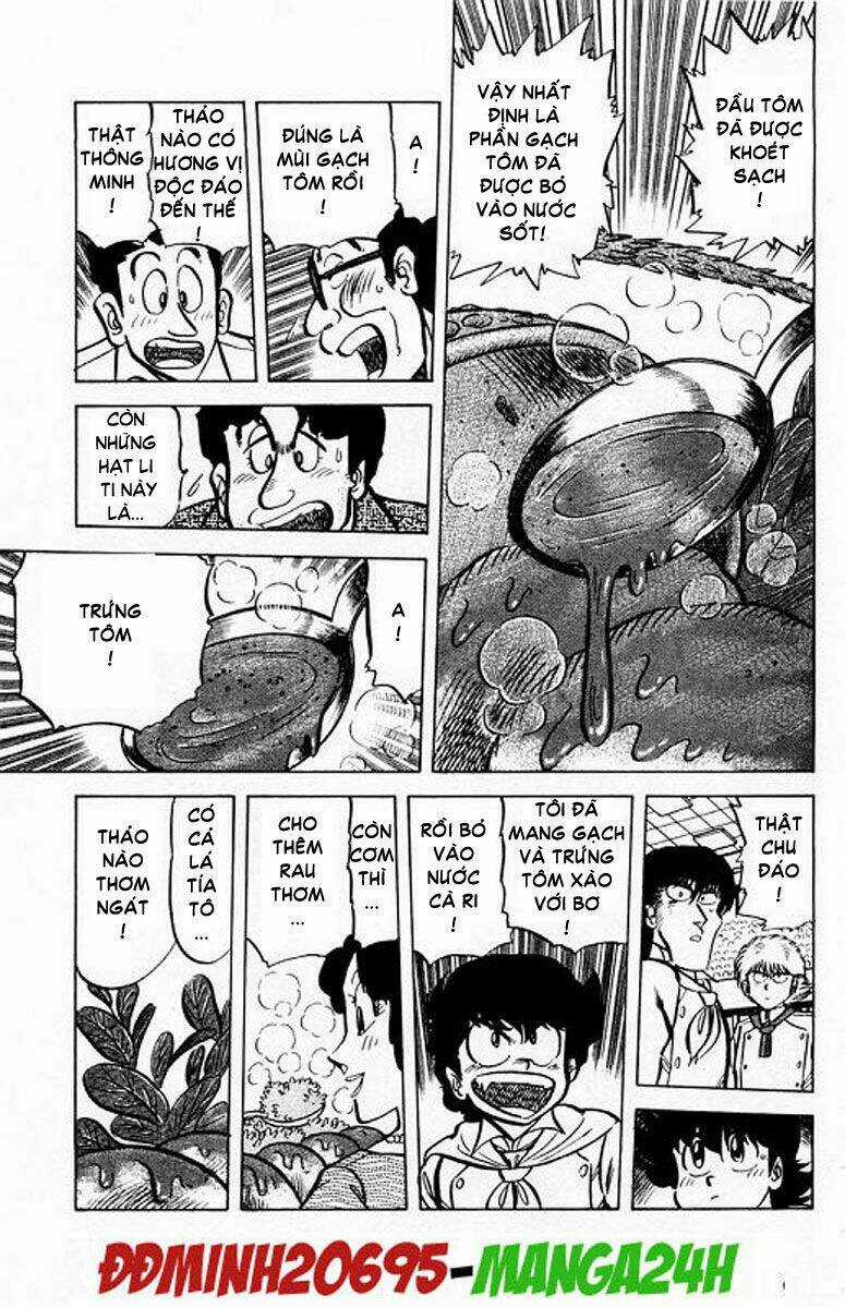 Mister Ajikko (Siêu Đầu Bếp Tí Hon) Chapter 45 trang 12