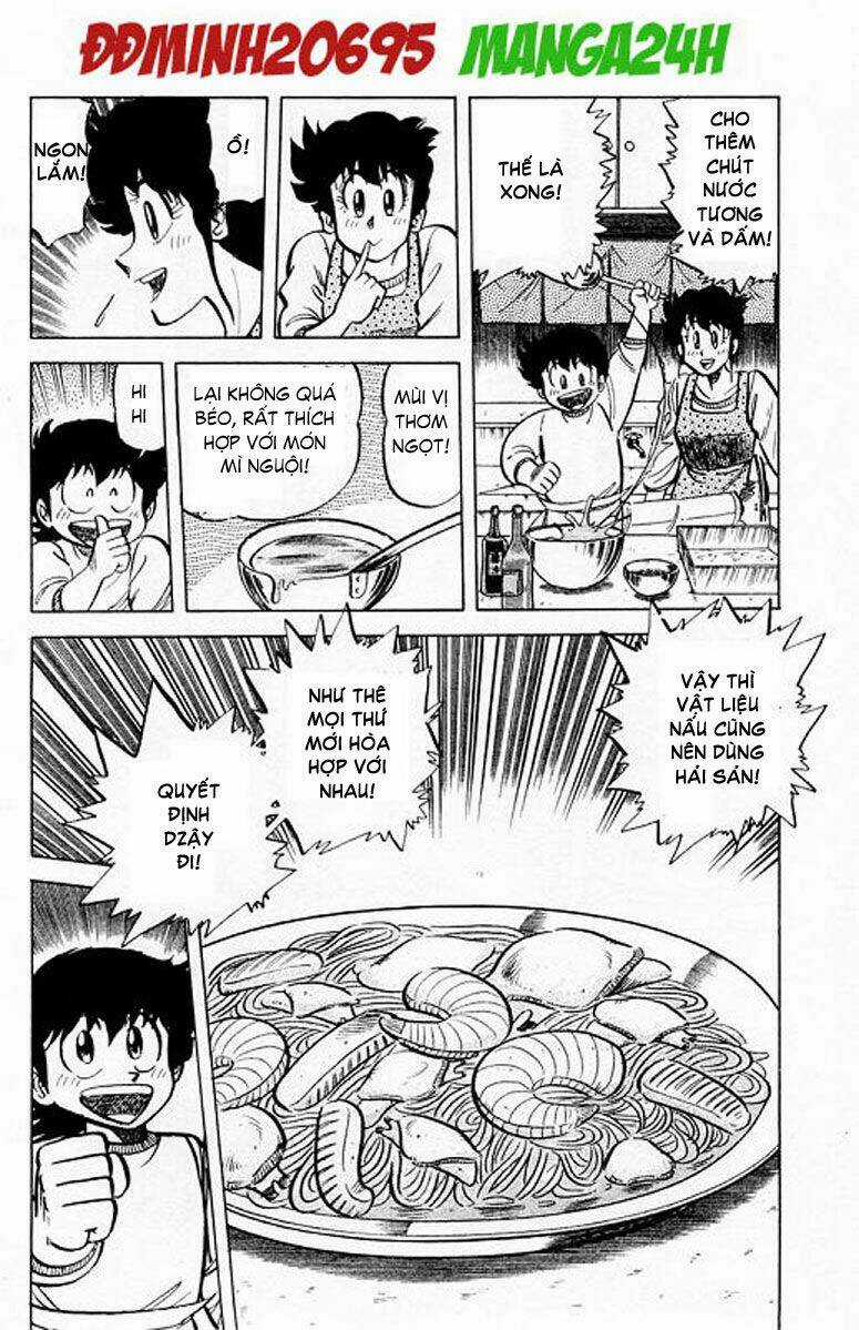 Mister Ajikko (Siêu Đầu Bếp Tí Hon) Chapter 46 trang 10