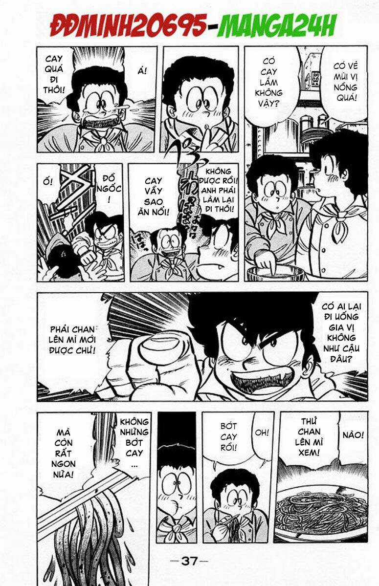 Mister Ajikko (Siêu Đầu Bếp Tí Hon) Chapter 46 trang 13