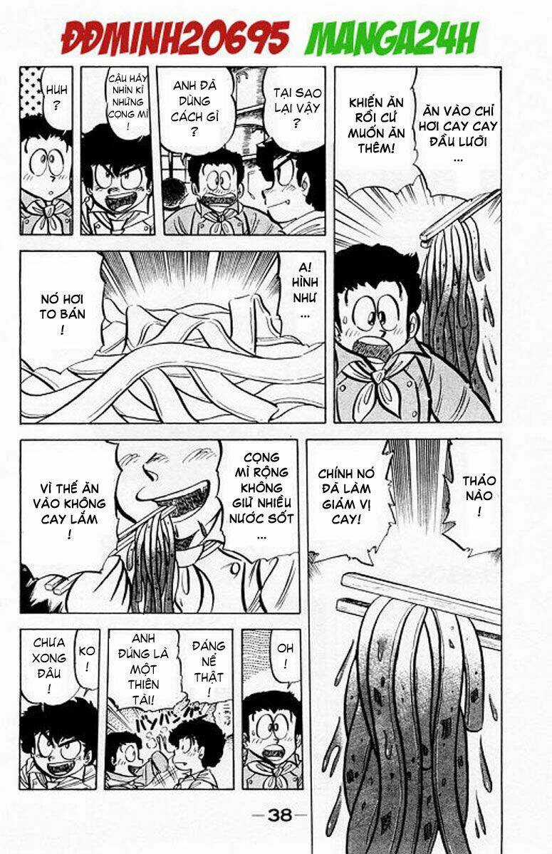 Mister Ajikko (Siêu Đầu Bếp Tí Hon) Chapter 46 trang 14