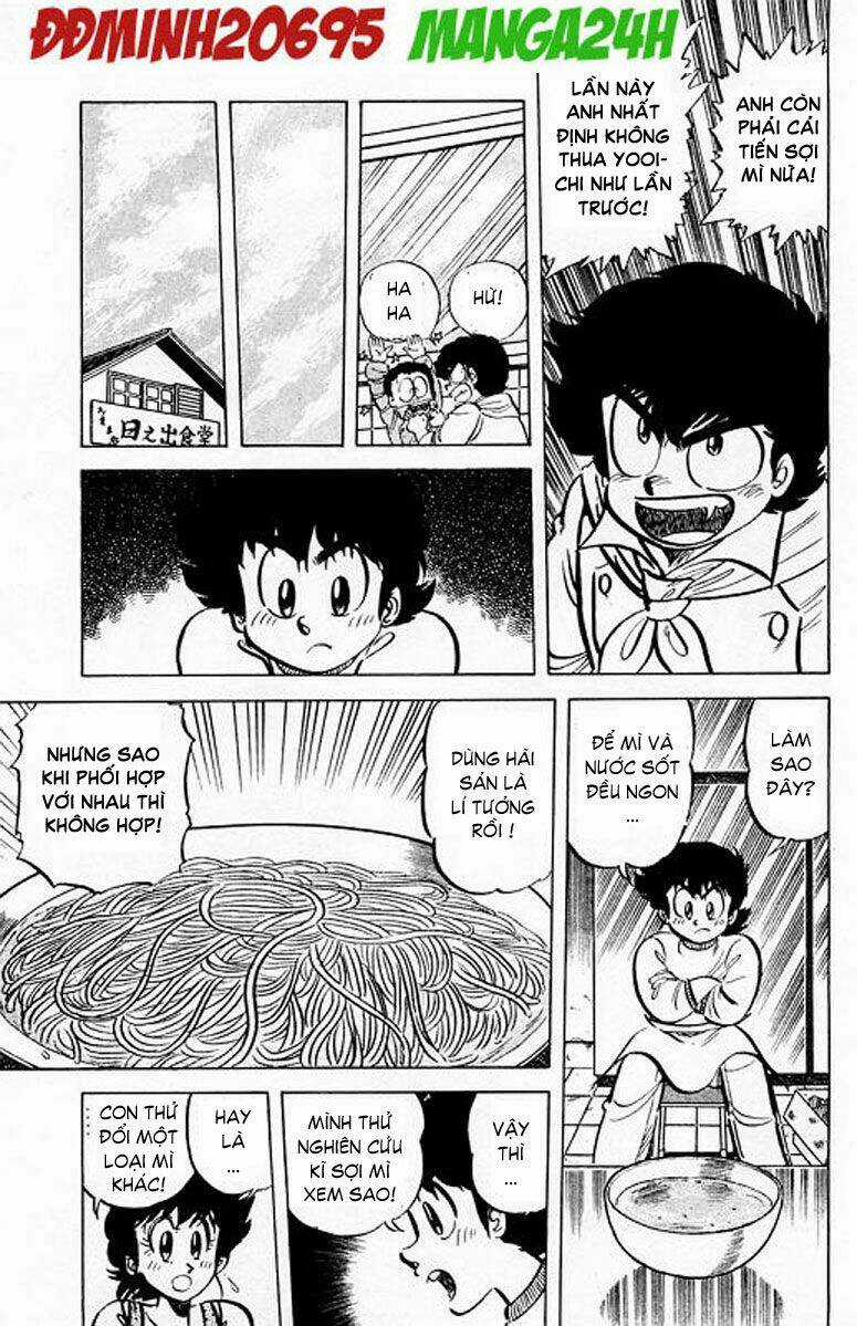 Mister Ajikko (Siêu Đầu Bếp Tí Hon) Chapter 46 trang 15