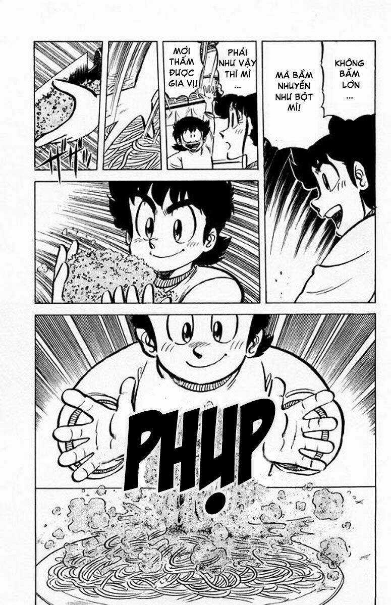 Mister Ajikko (Siêu Đầu Bếp Tí Hon) Chapter 46 trang 17