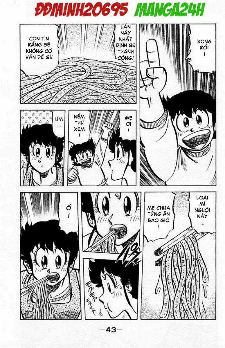 Mister Ajikko (Siêu Đầu Bếp Tí Hon) Chapter 46 trang 19