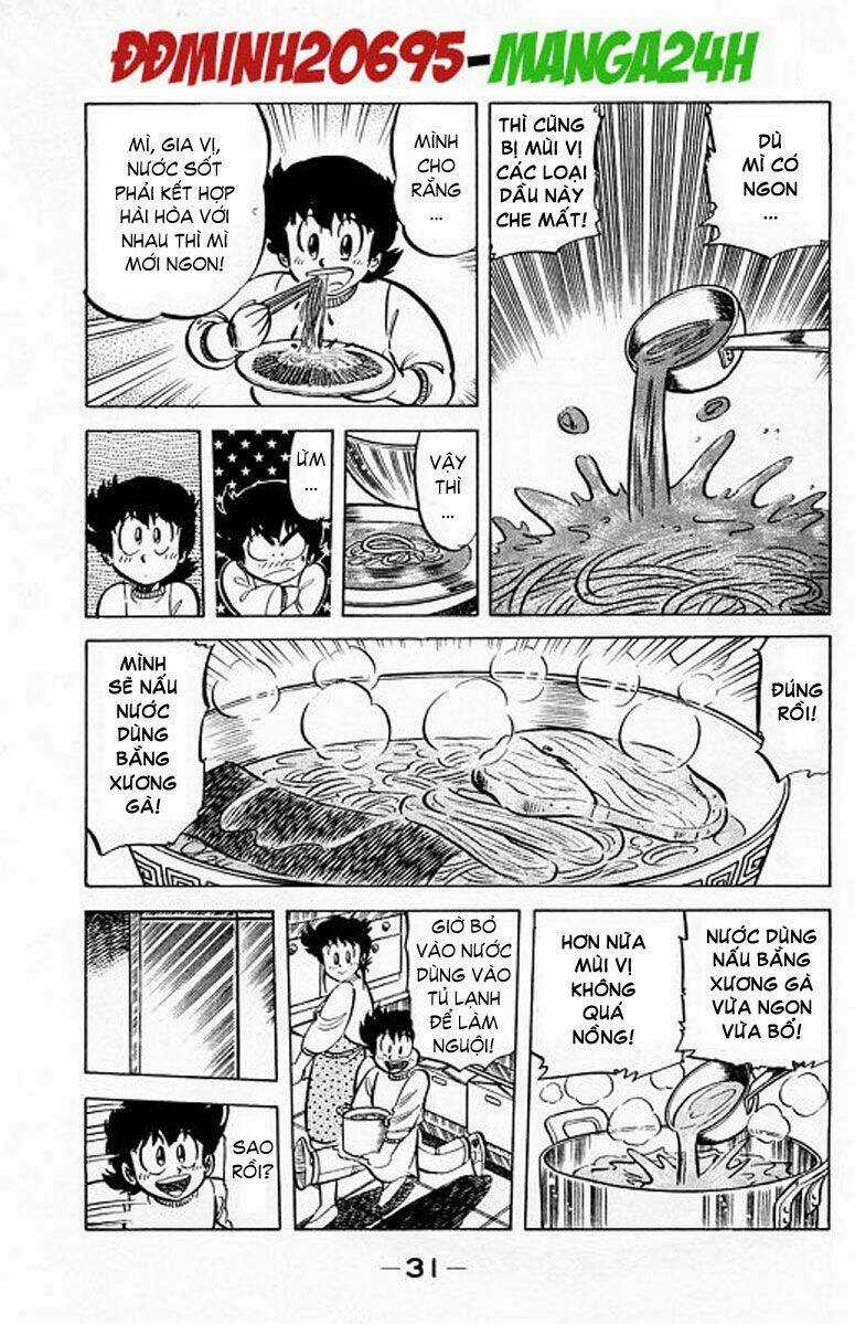 Mister Ajikko (Siêu Đầu Bếp Tí Hon) Chapter 46 trang 7