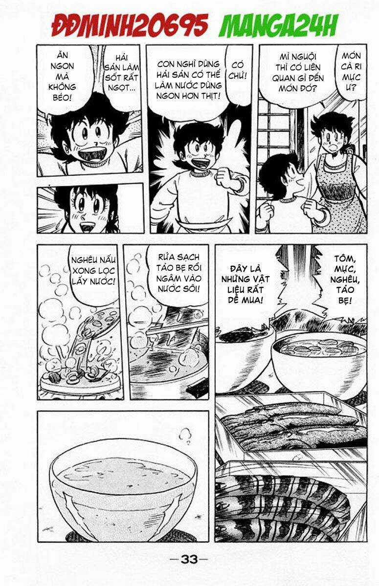 Mister Ajikko (Siêu Đầu Bếp Tí Hon) Chapter 46 trang 9