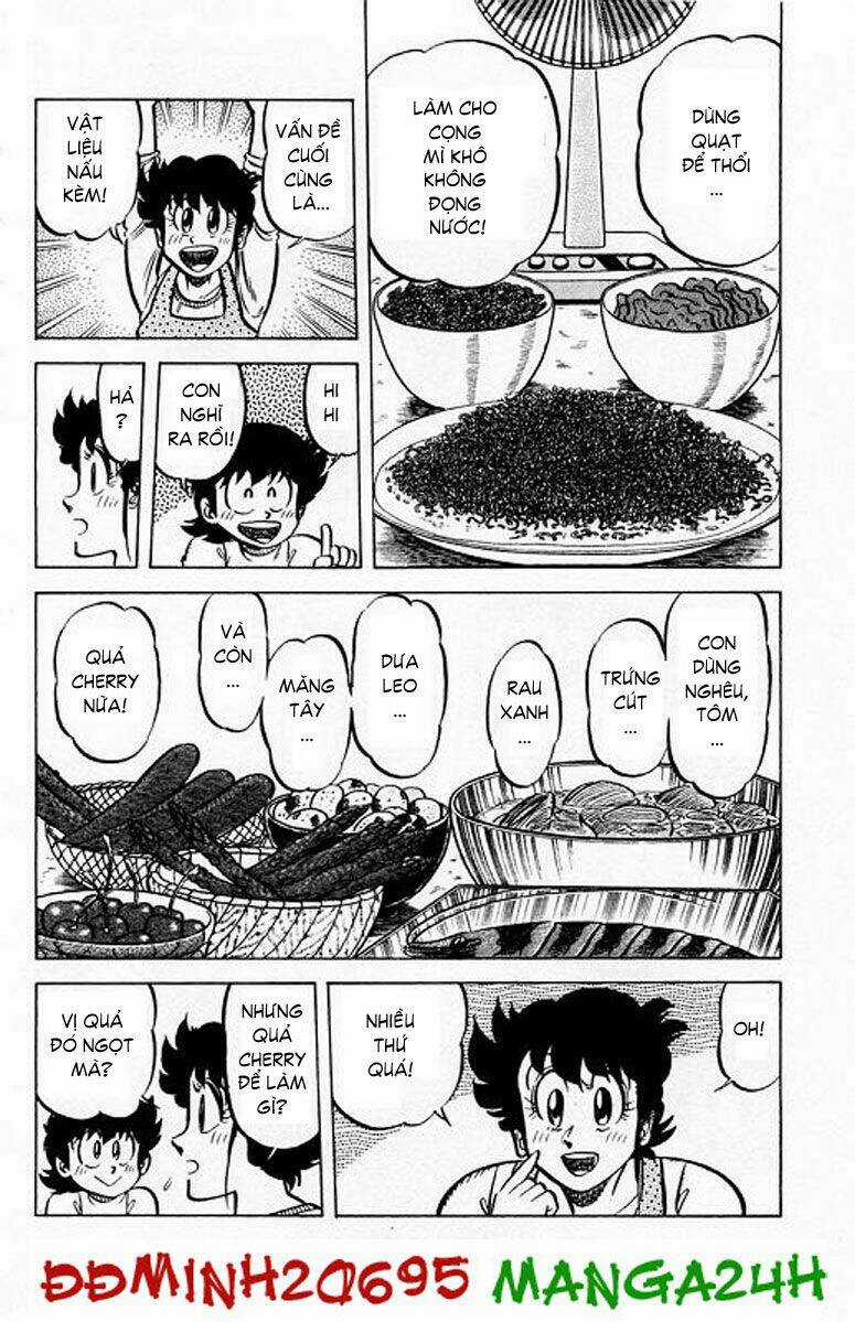 Mister Ajikko (Siêu Đầu Bếp Tí Hon) Chapter 47 trang 15