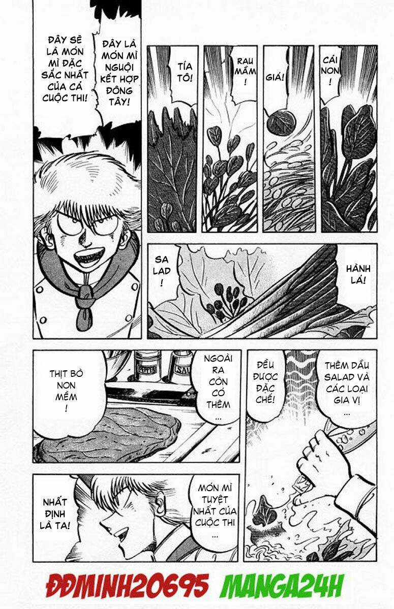 Mister Ajikko (Siêu Đầu Bếp Tí Hon) Chapter 47 trang 4