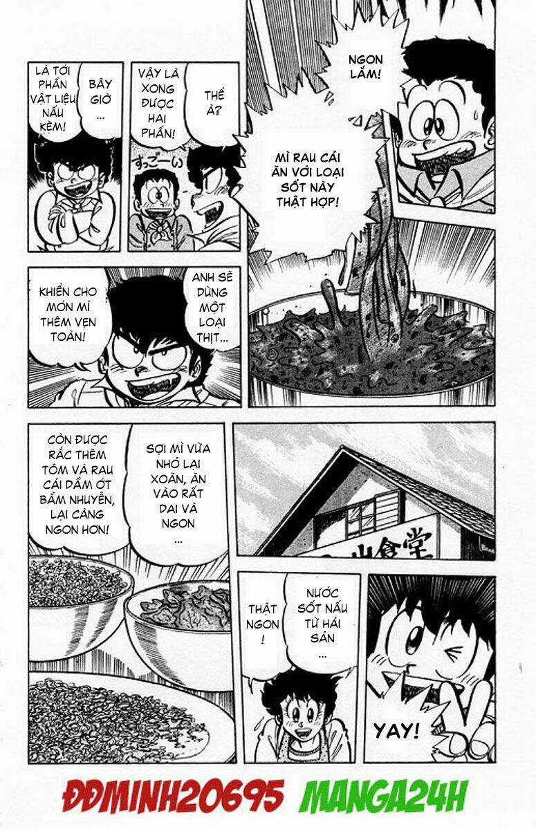 Mister Ajikko (Siêu Đầu Bếp Tí Hon) Chapter 47 trang 7