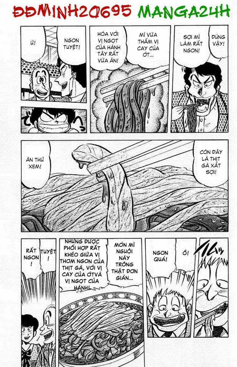 Mister Ajikko (Siêu Đầu Bếp Tí Hon) Chapter 48 trang 10