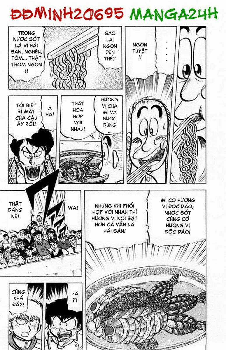 Mister Ajikko (Siêu Đầu Bếp Tí Hon) Chapter 48 trang 13