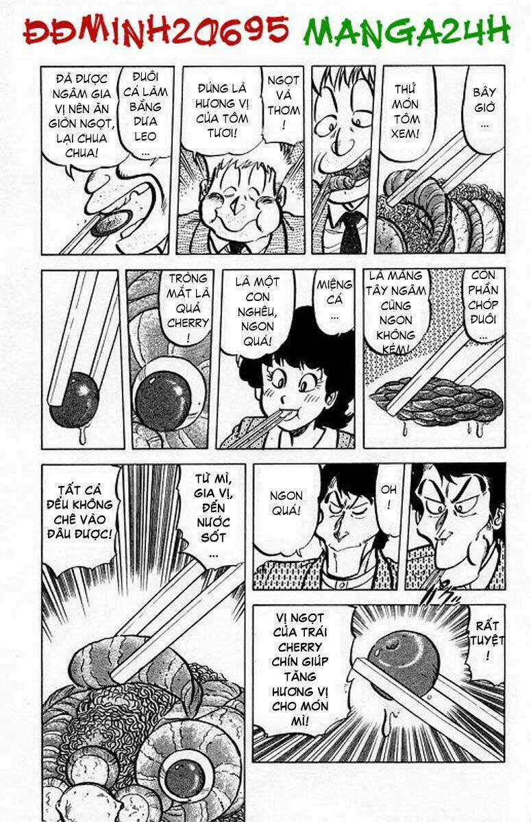 Mister Ajikko (Siêu Đầu Bếp Tí Hon) Chapter 48 trang 14