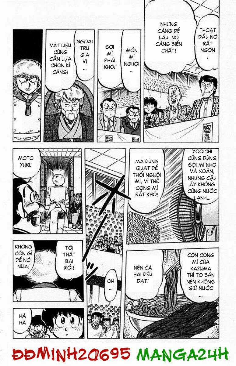 Mister Ajikko (Siêu Đầu Bếp Tí Hon) Chapter 48 trang 19