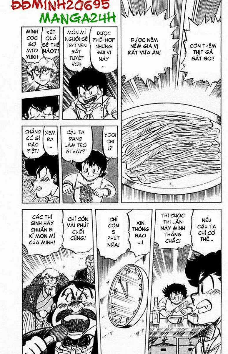 Mister Ajikko (Siêu Đầu Bếp Tí Hon) Chapter 48 trang 6