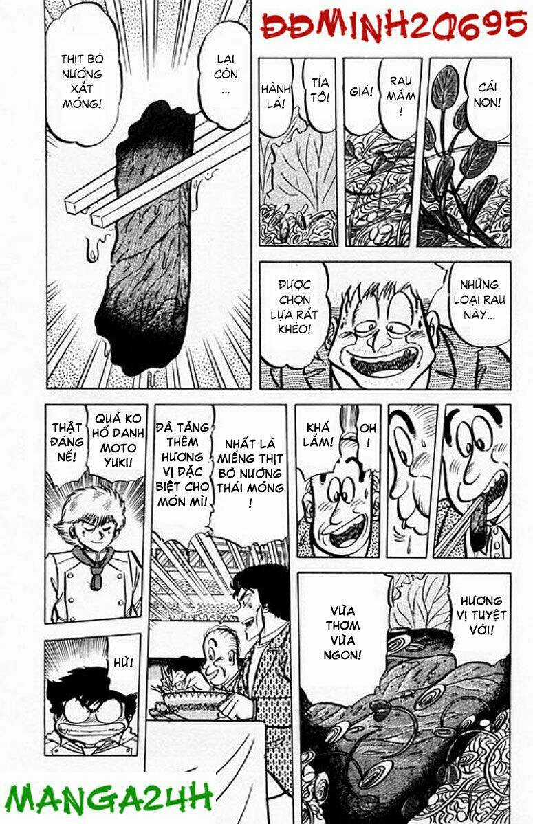 Mister Ajikko (Siêu Đầu Bếp Tí Hon) Chapter 48 trang 8