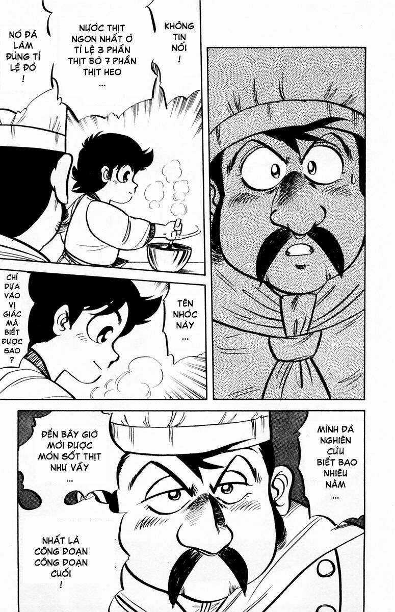 Mister Ajikko (Siêu Đầu Bếp Tí Hon) Chapter 5 trang 11