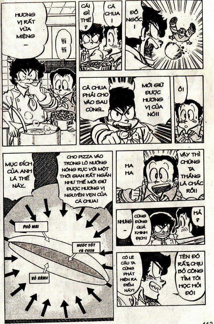 Mister Ajikko (Siêu Đầu Bếp Tí Hon) Chapter 50 trang 10