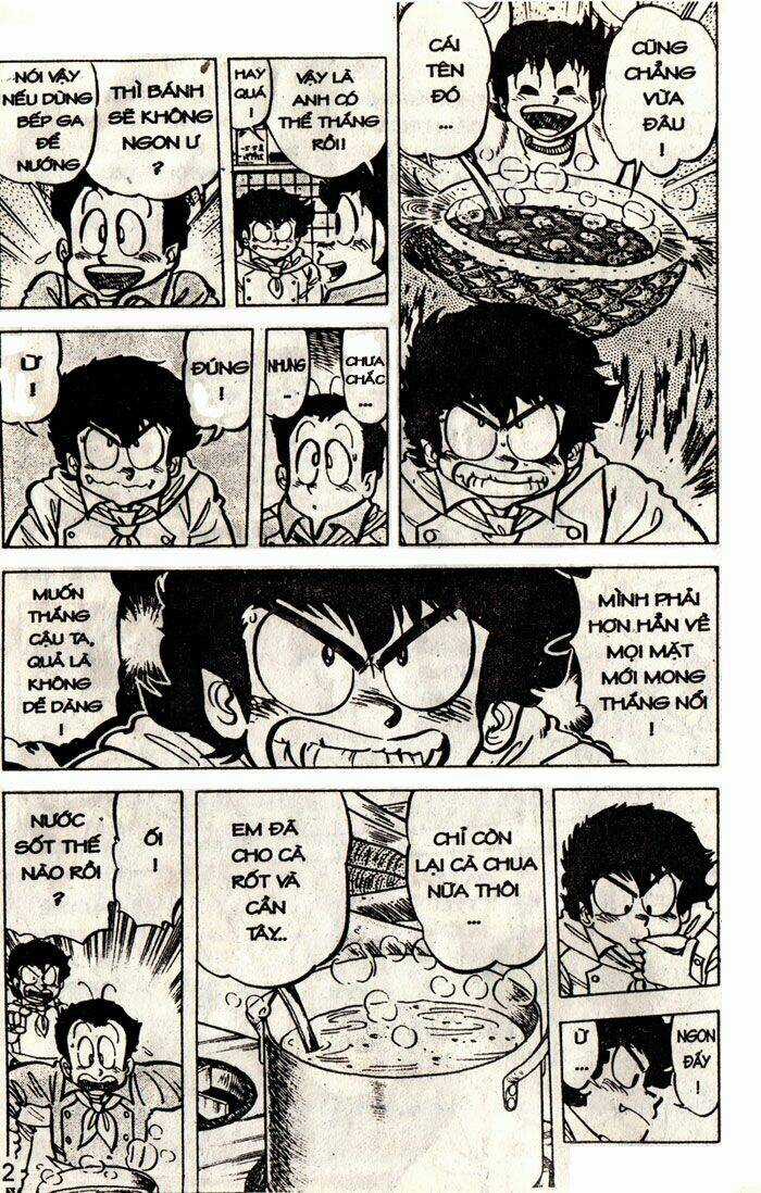 Mister Ajikko (Siêu Đầu Bếp Tí Hon) Chapter 50 trang 9