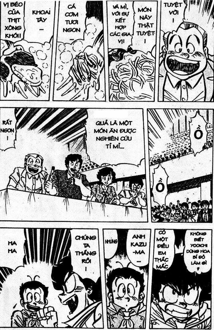 Mister Ajikko (Siêu Đầu Bếp Tí Hon) Chapter 52 trang 9