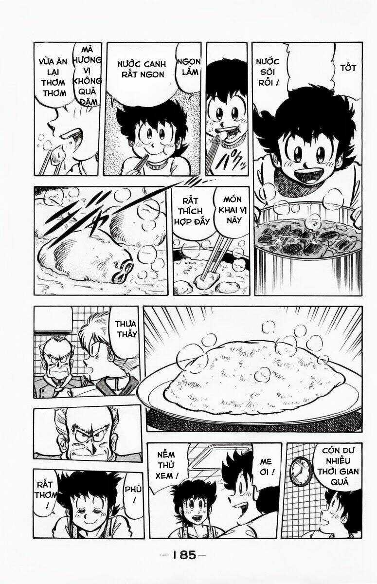 Mister Ajikko (Siêu Đầu Bếp Tí Hon) Chapter 53 trang 18