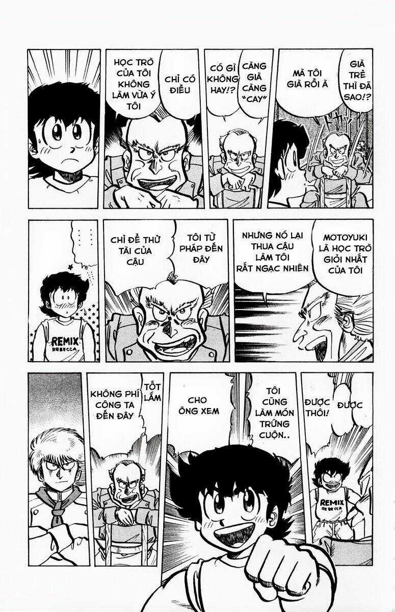 Mister Ajikko (Siêu Đầu Bếp Tí Hon) Chapter 53 trang 8