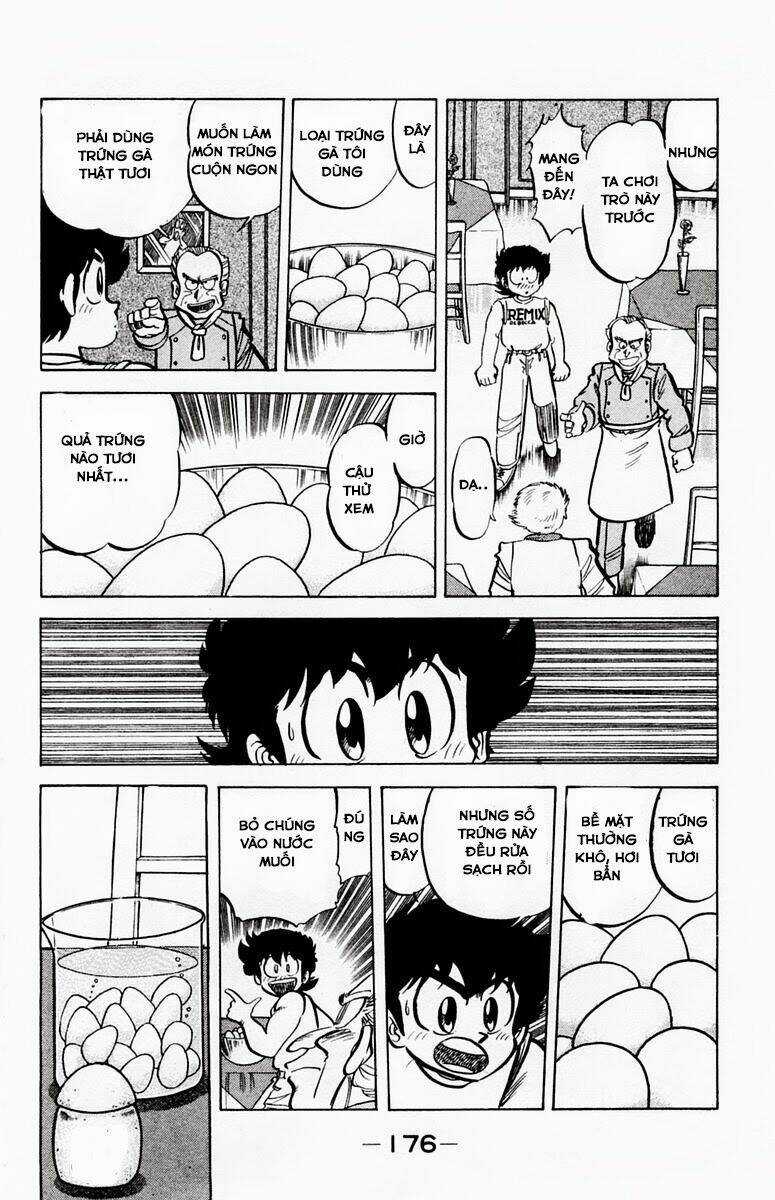 Mister Ajikko (Siêu Đầu Bếp Tí Hon) Chapter 53 trang 9