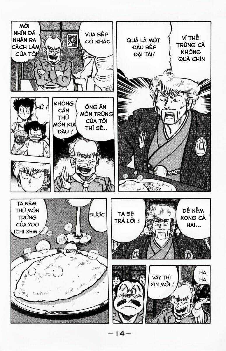 Mister Ajikko (Siêu Đầu Bếp Tí Hon) Chapter 54 trang 13