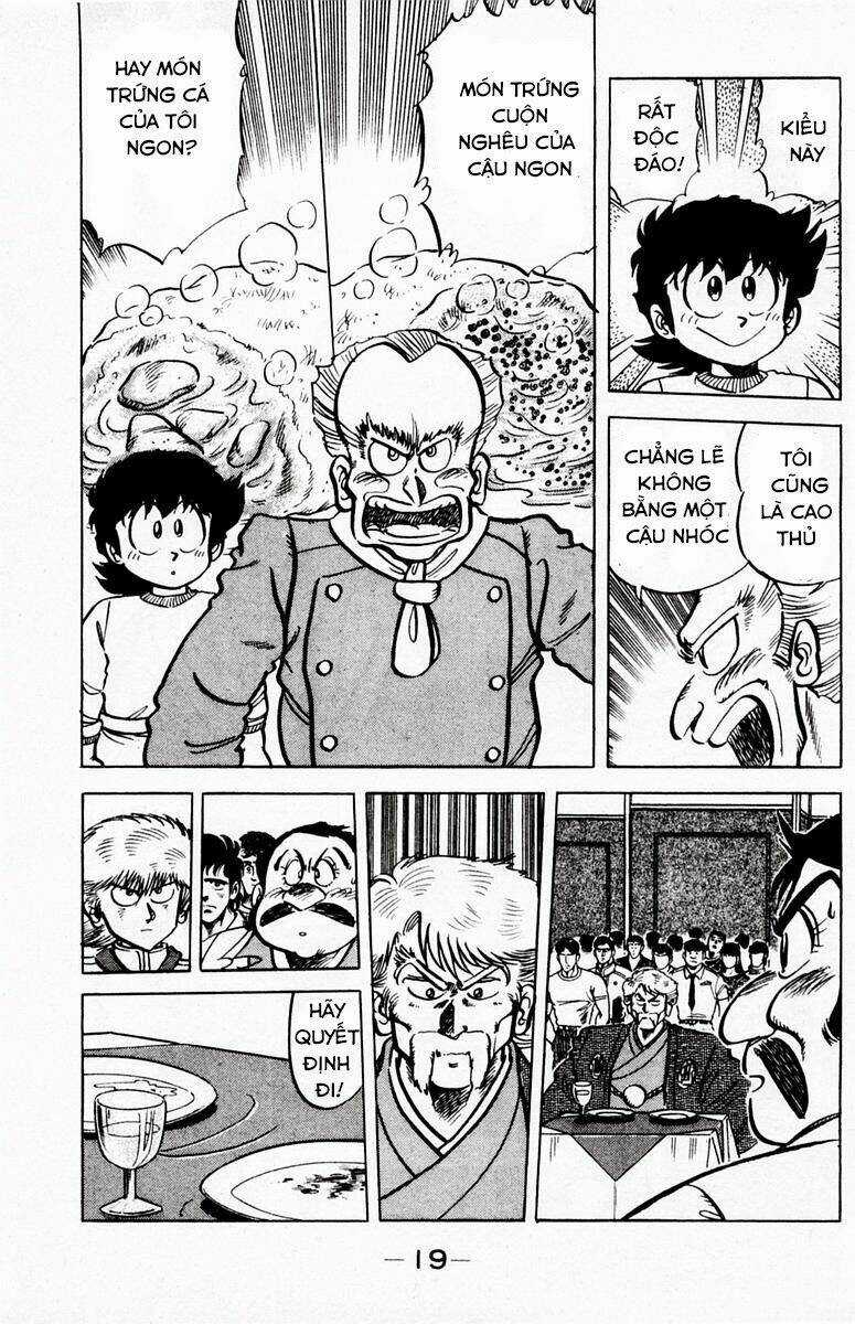 Mister Ajikko (Siêu Đầu Bếp Tí Hon) Chapter 54 trang 18