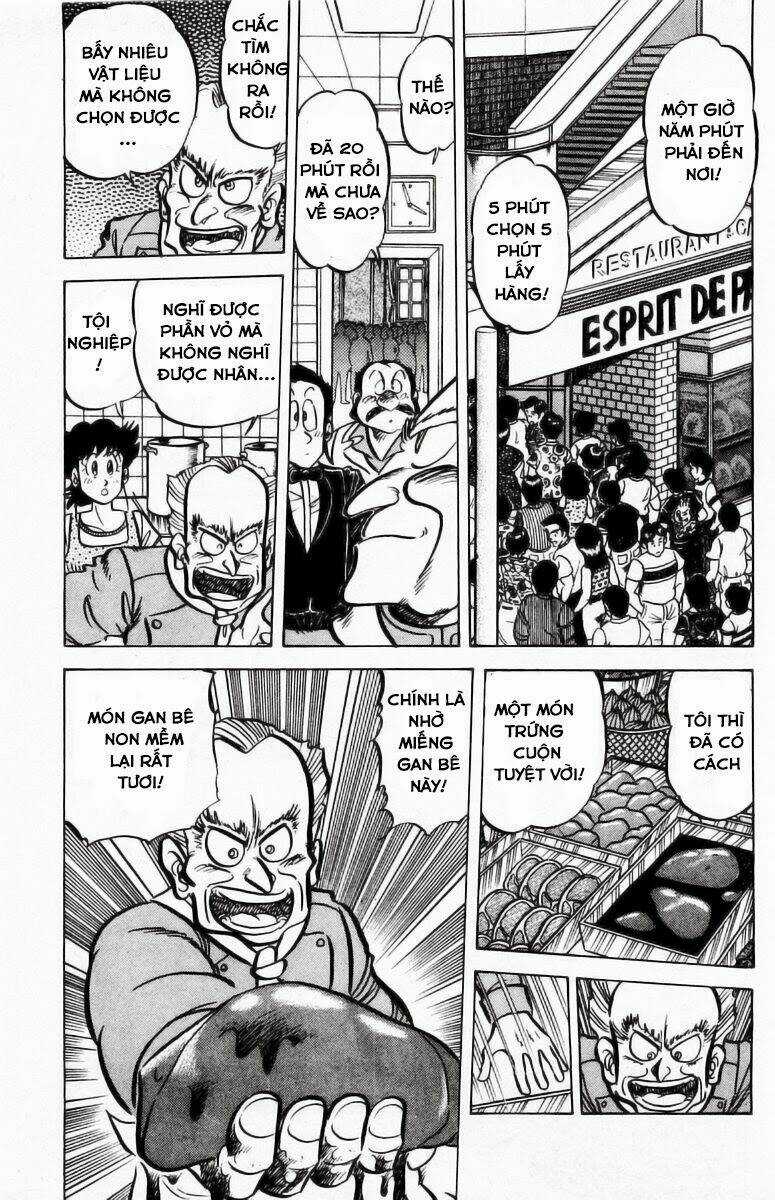 Mister Ajikko (Siêu Đầu Bếp Tí Hon) Chapter 55 trang 15