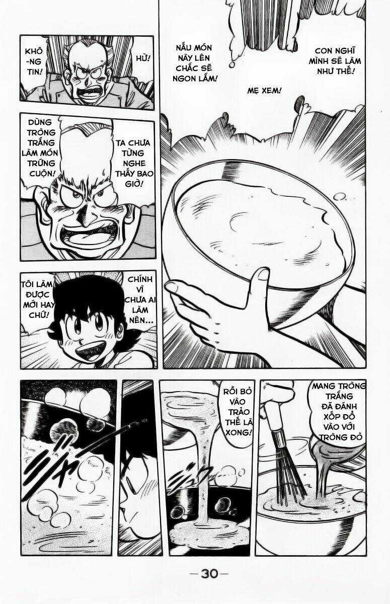 Mister Ajikko (Siêu Đầu Bếp Tí Hon) Chapter 55 trang 8