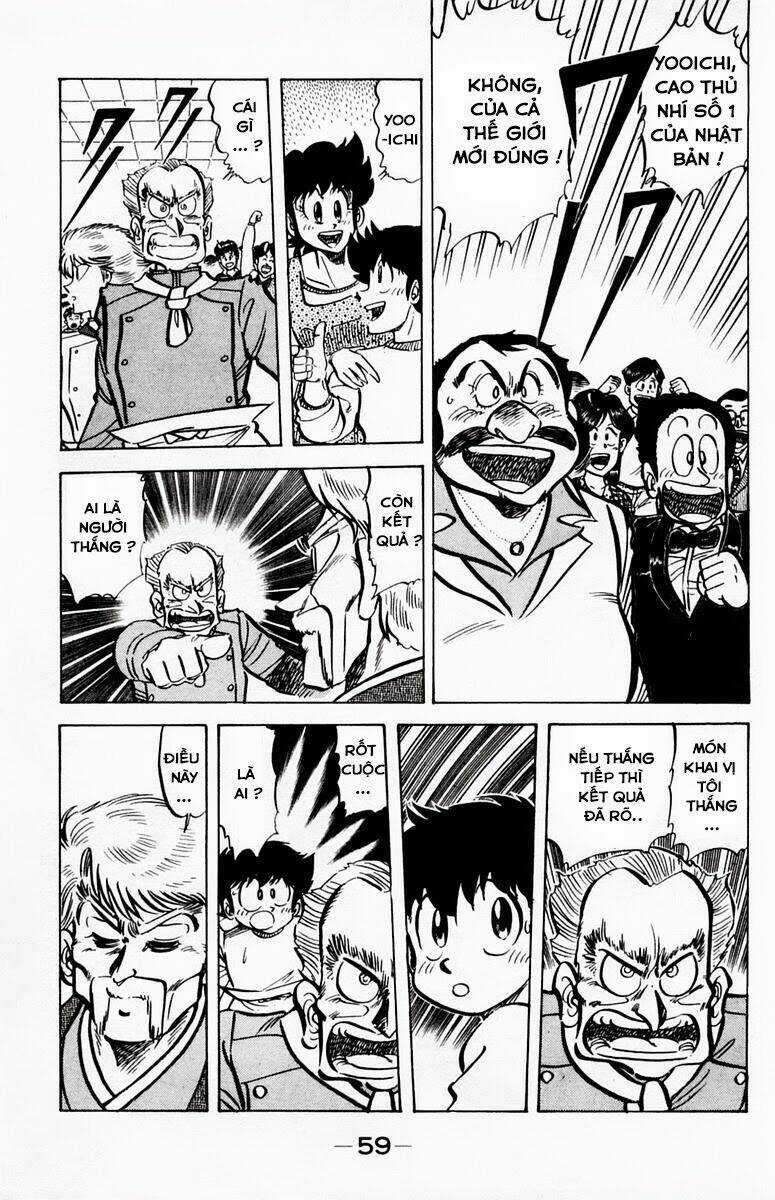 Mister Ajikko (Siêu Đầu Bếp Tí Hon) Chapter 56 trang 17