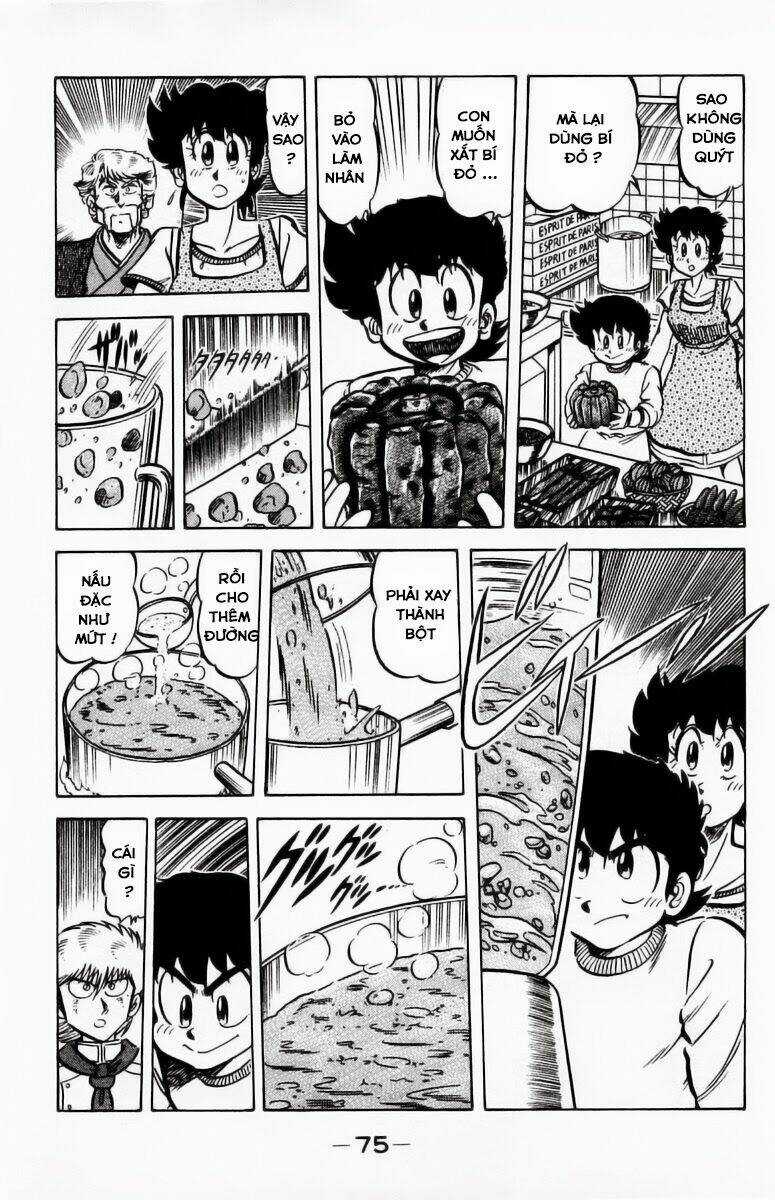 Mister Ajikko (Siêu Đầu Bếp Tí Hon) Chapter 57 trang 13