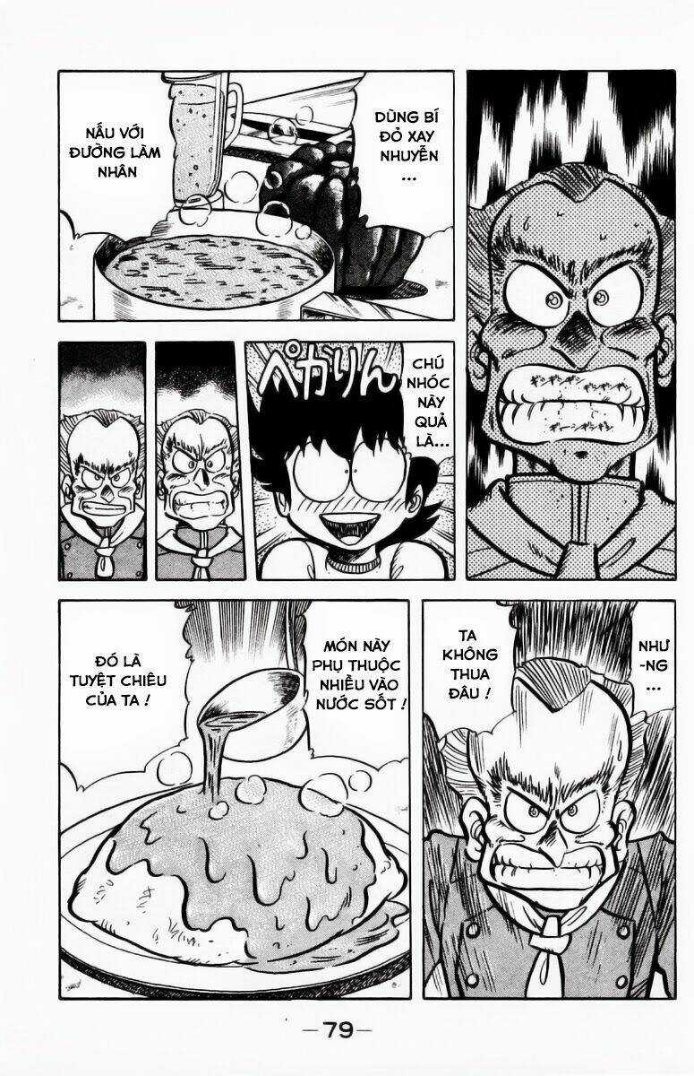 Mister Ajikko (Siêu Đầu Bếp Tí Hon) Chapter 57 trang 17