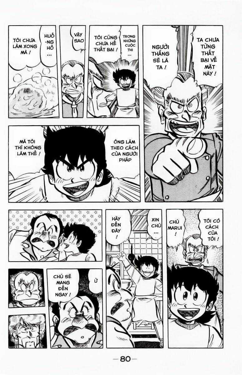 Mister Ajikko (Siêu Đầu Bếp Tí Hon) Chapter 57 trang 18
