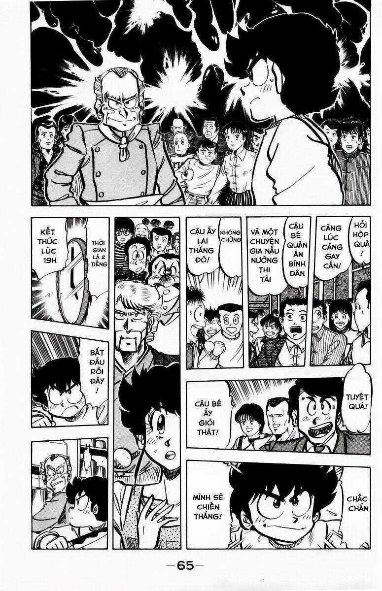 Mister Ajikko (Siêu Đầu Bếp Tí Hon) Chapter 57 trang 3