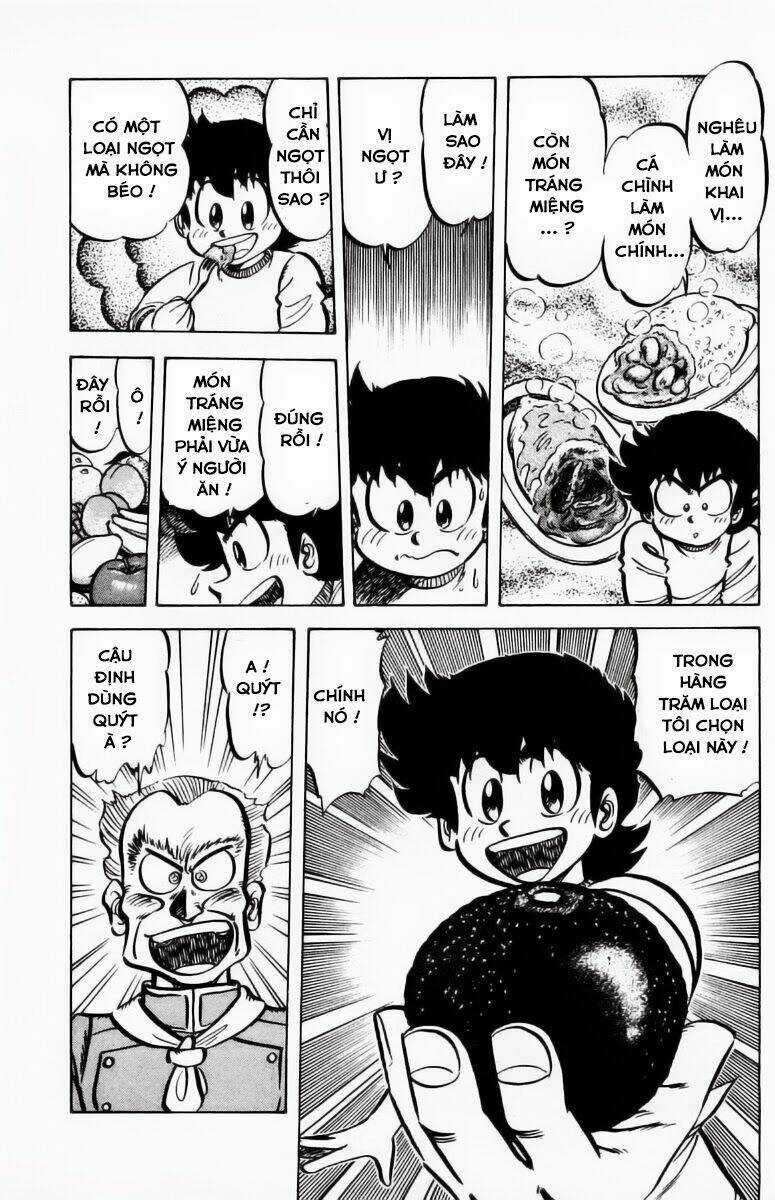 Mister Ajikko (Siêu Đầu Bếp Tí Hon) Chapter 57 trang 7