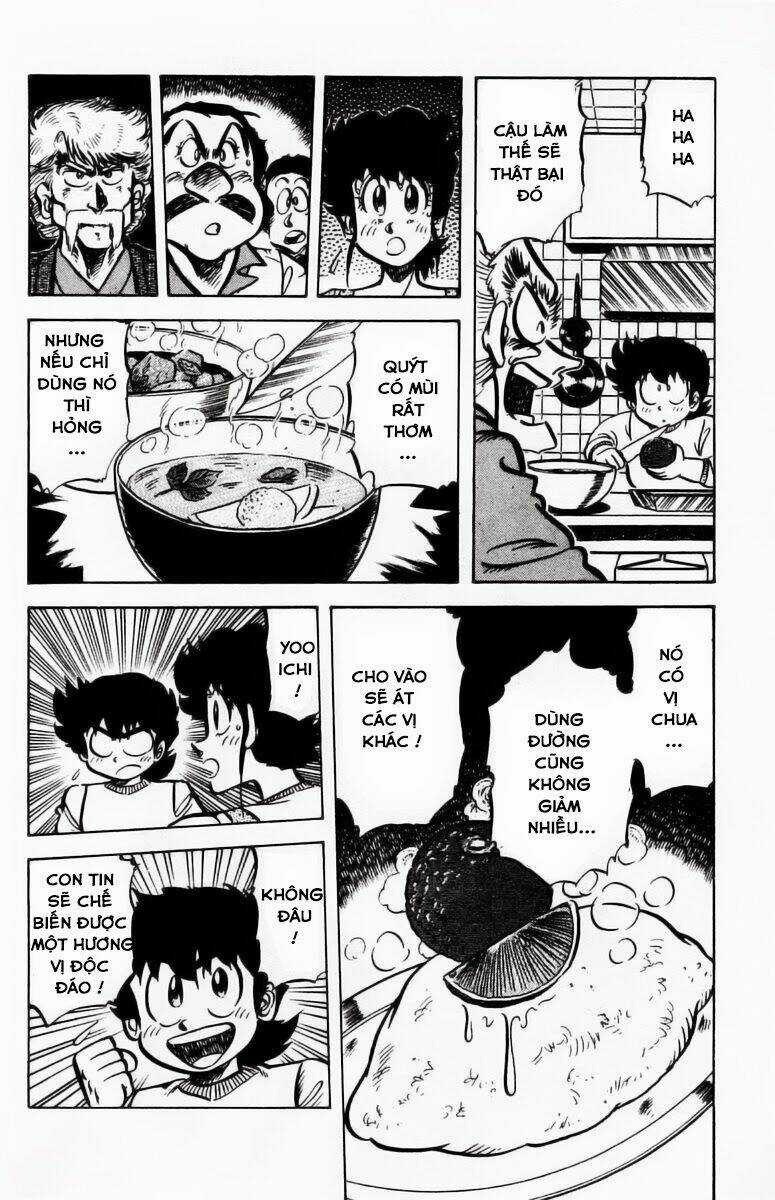 Mister Ajikko (Siêu Đầu Bếp Tí Hon) Chapter 57 trang 8