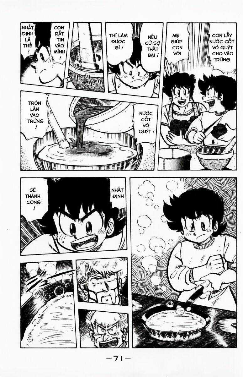 Mister Ajikko (Siêu Đầu Bếp Tí Hon) Chapter 57 trang 9