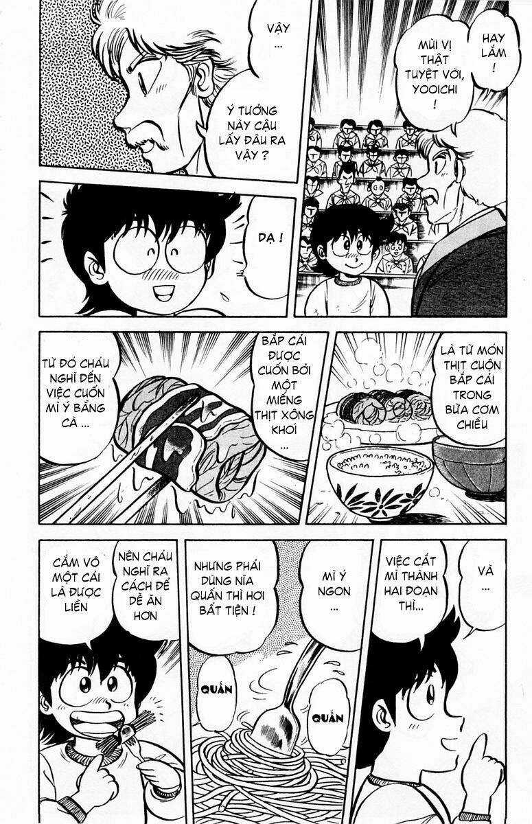 Mister Ajikko (Siêu Đầu Bếp Tí Hon) Chapter 6 trang 18