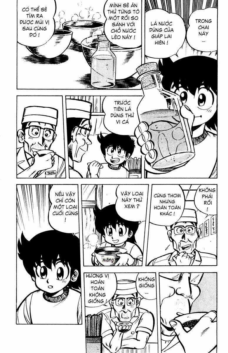 Mister Ajikko (Siêu Đầu Bếp Tí Hon) Chapter 8 trang 6