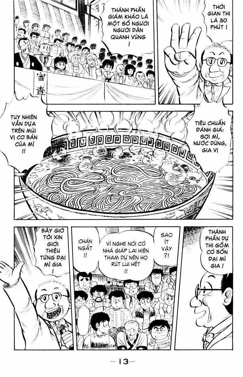 Mister Ajikko (Siêu Đầu Bếp Tí Hon) Chapter 9 trang 13