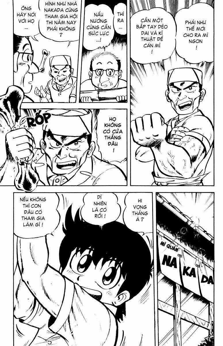 Mister Ajikko (Siêu Đầu Bếp Tí Hon) Chapter 9 trang 6