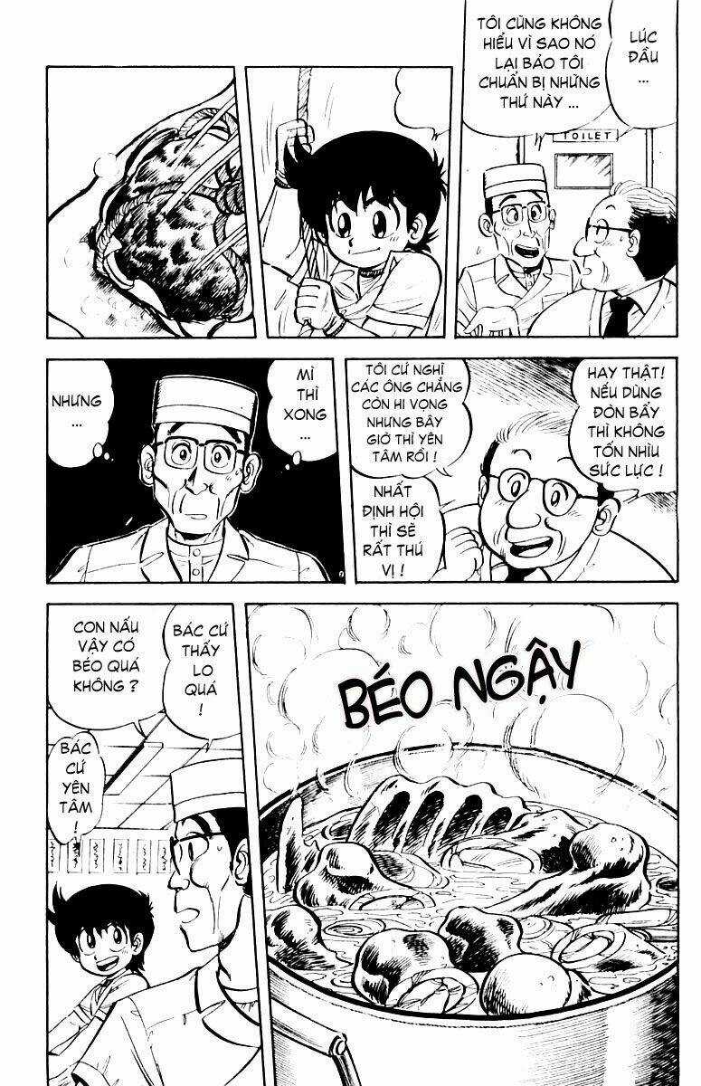 Mister Ajikko (Siêu Đầu Bếp Tí Hon) Chapter 9 trang 8