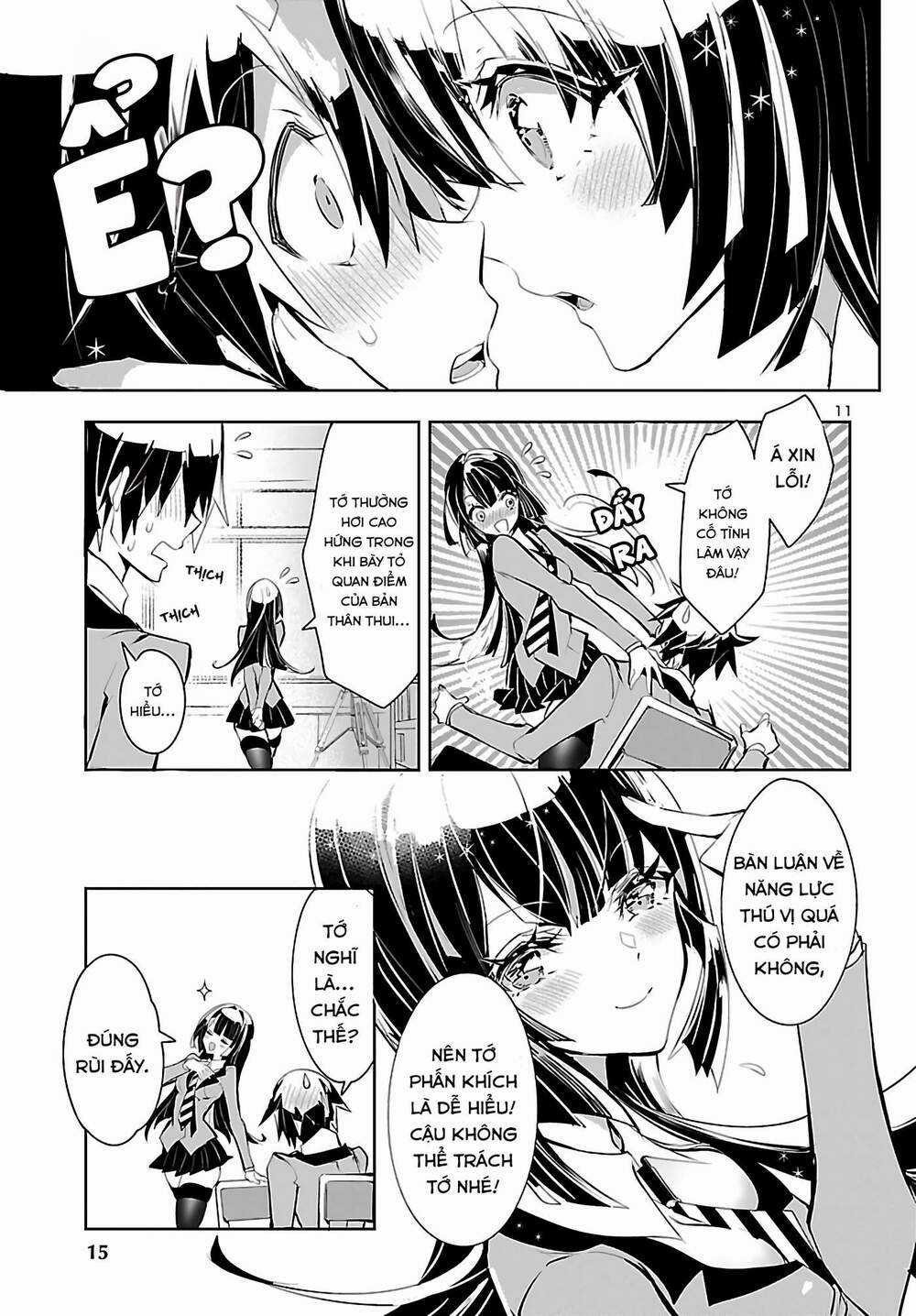 Misumi-San Không Thể Nhìn Thấu! Chapter 1 trang 11
