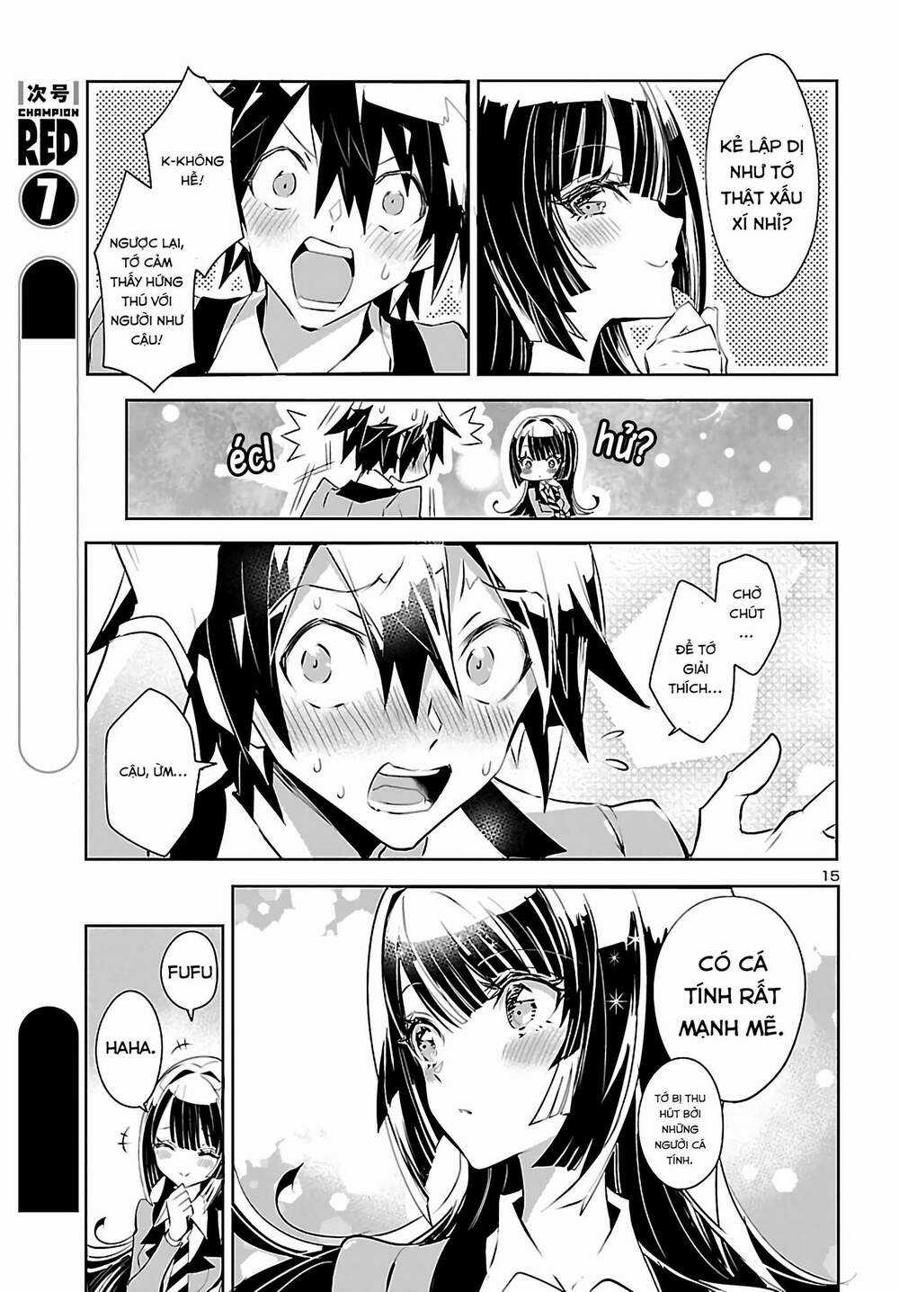 Misumi-San Không Thể Nhìn Thấu! Chapter 1 trang 15