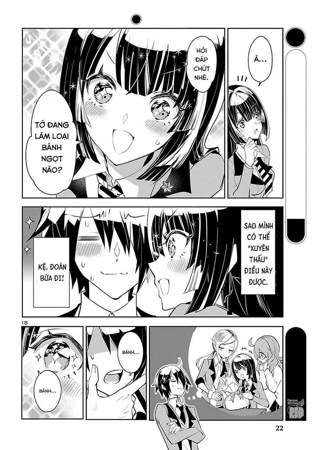 Misumi-San Không Thể Nhìn Thấu! Chapter 1 trang 18