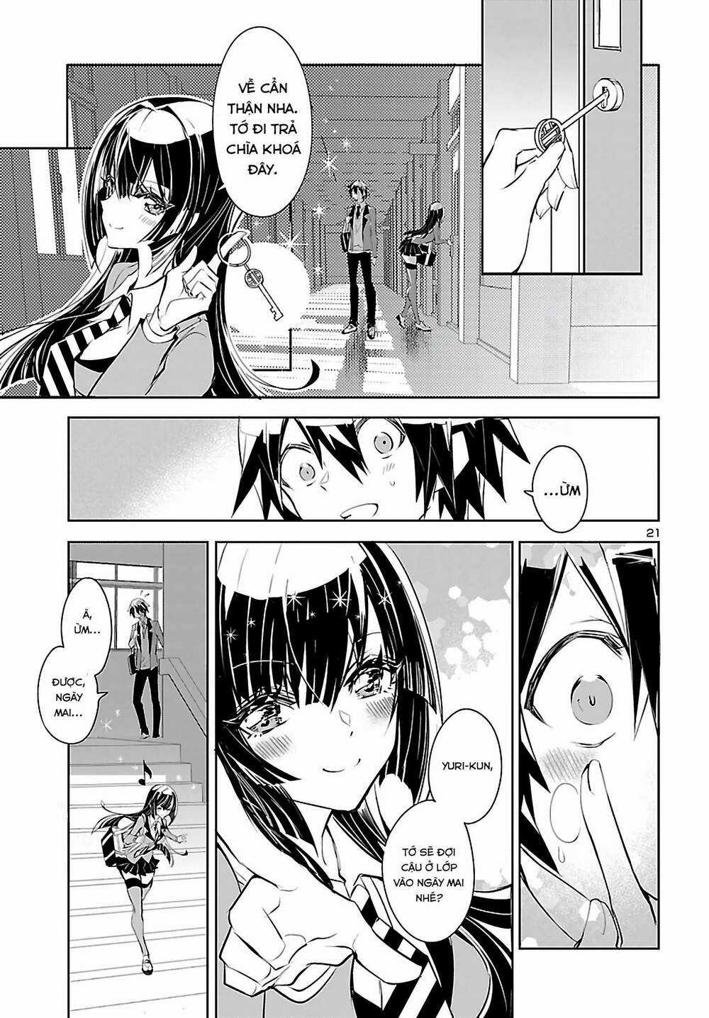 Misumi-San Không Thể Nhìn Thấu! Chapter 1 trang 21