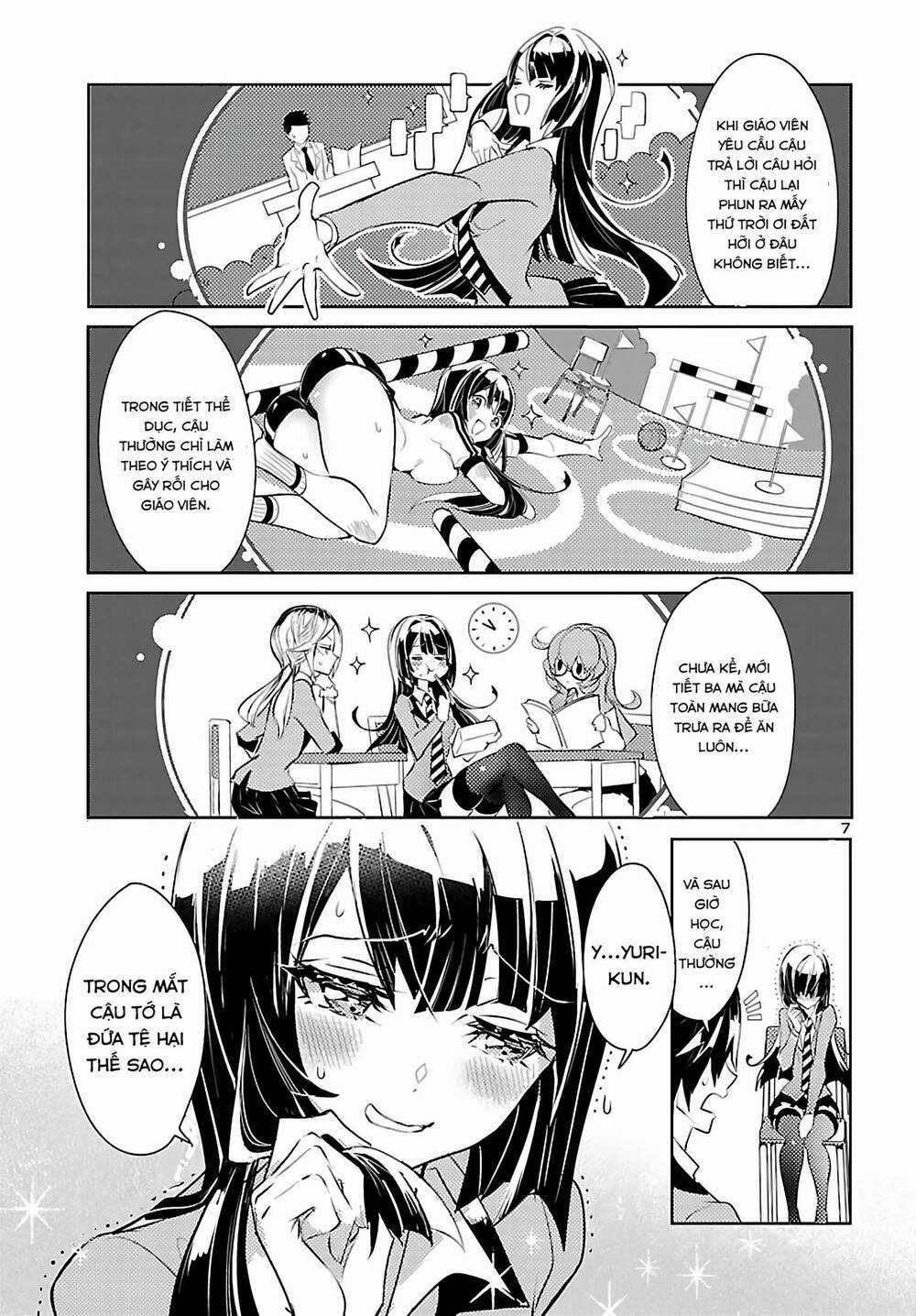 Misumi-San Không Thể Nhìn Thấu! Chapter 1 trang 7