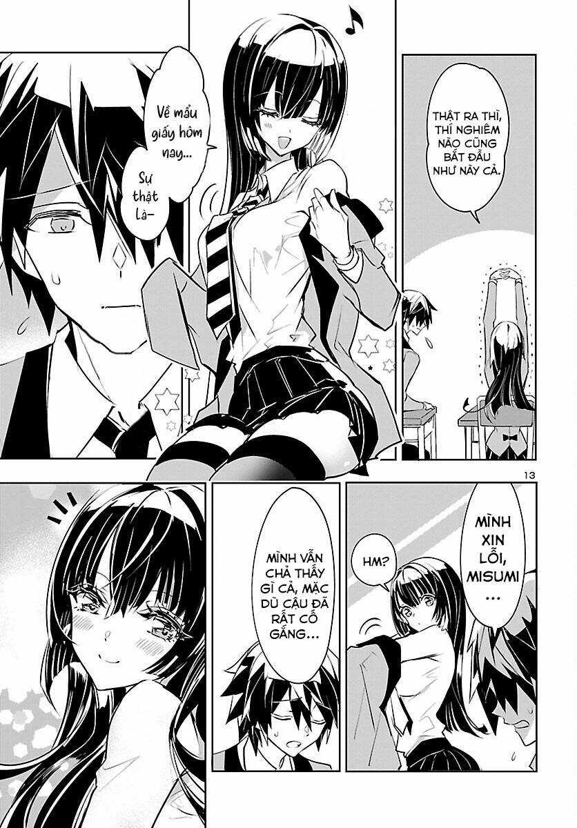 Misumi-San Không Thể Nhìn Thấu! Chapter 2 trang 13