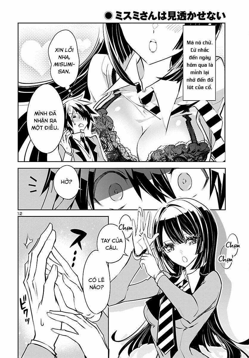 Misumi-San Không Thể Nhìn Thấu! Chapter 3 trang 11